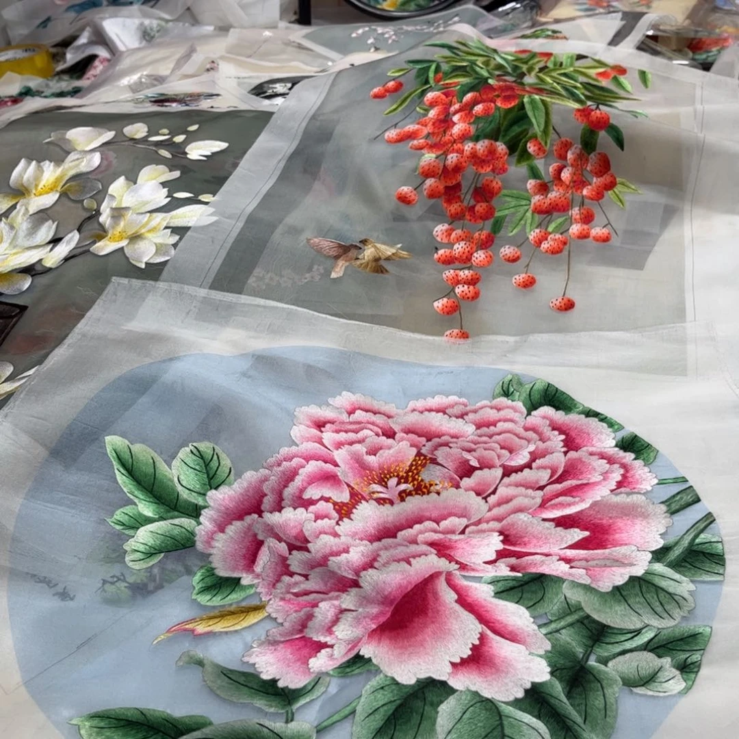 织绣活**下苏绣艺术类专业知识陆老师