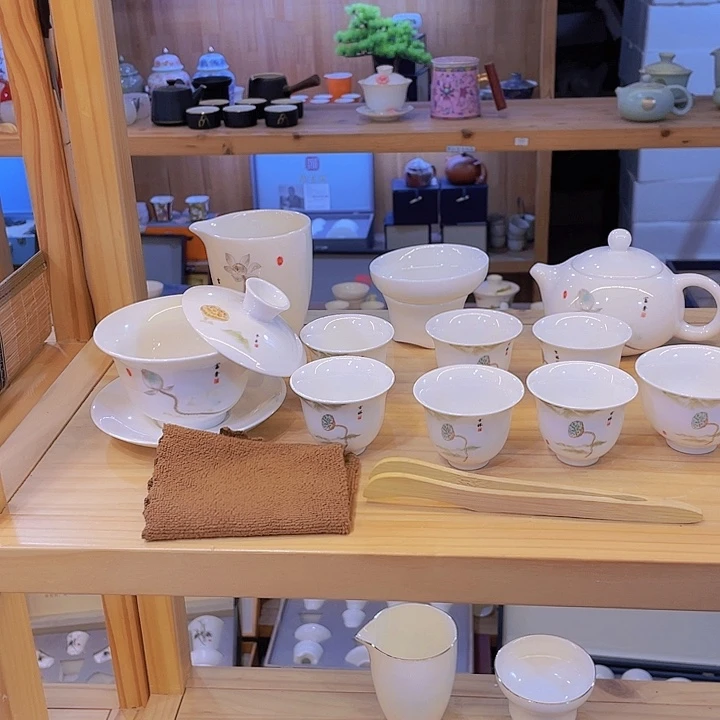吉祥羊脂玉套装套装