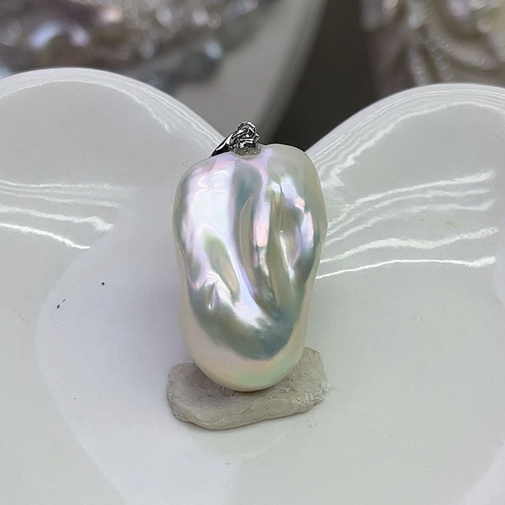 淡水珍珠吊坠(赠链)未镶嵌