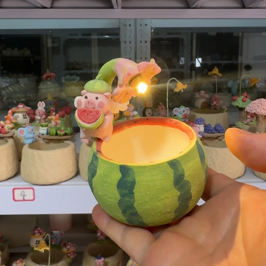 厂家直销手工花盆摆件