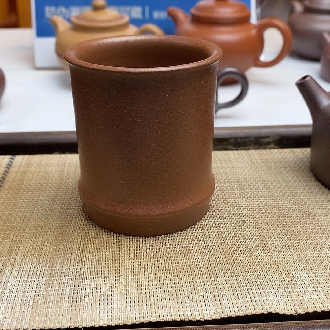 C***S紫砂茶壶160毫升老乌泥主人杯