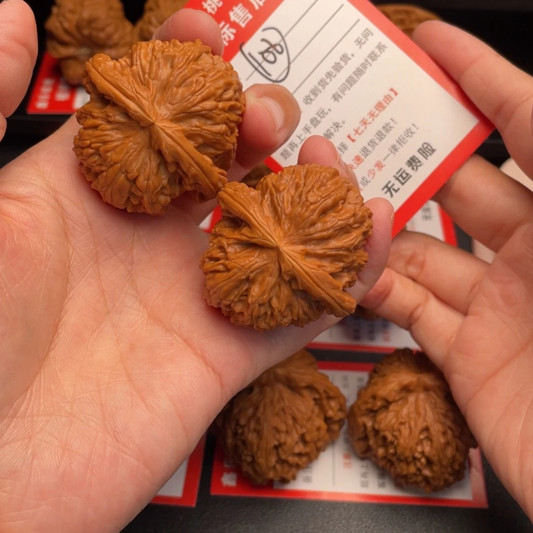 把件文玩核桃白狮子42