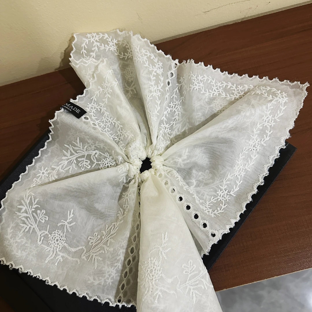 甜美风日韩原创设计女发圈发绳优雅百搭温柔发饰气质