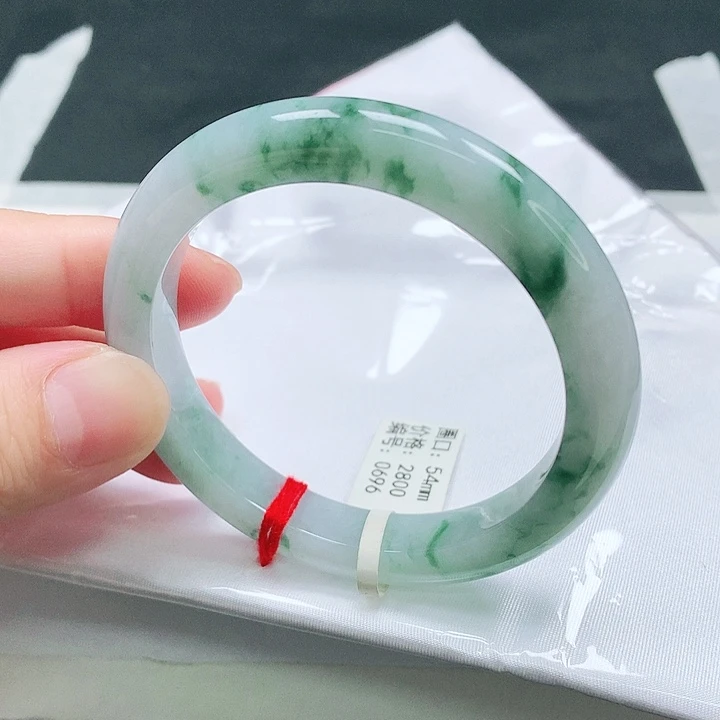 翡翠未镶嵌手镯手镯54