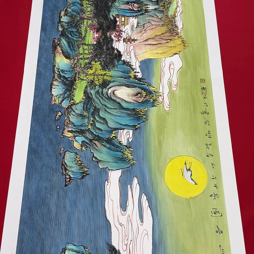 国画莫双发精品山水