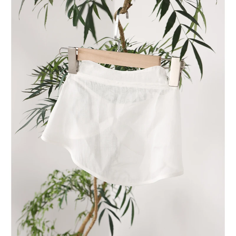 苎麻防晒面罩轻薄凉感骑行开车护颈高颜值脸基尼脸罩FSY50445