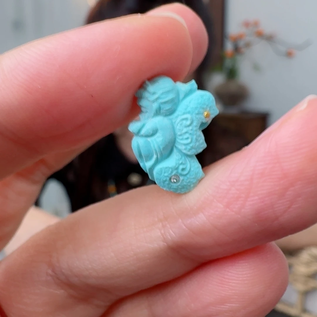 绿松石未镶嵌珠宝奇石