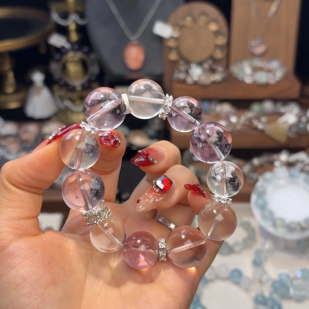 水晶手链未镶嵌b***奕紫水