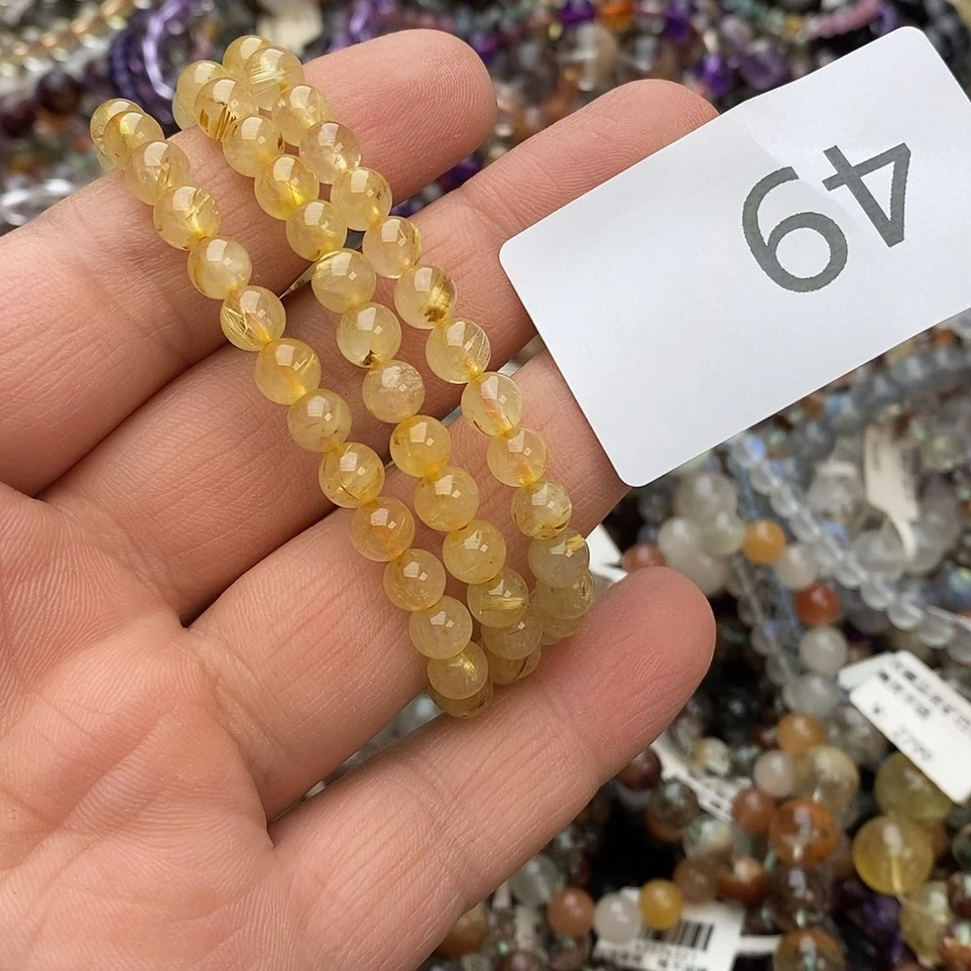 水晶手链未镶嵌手链