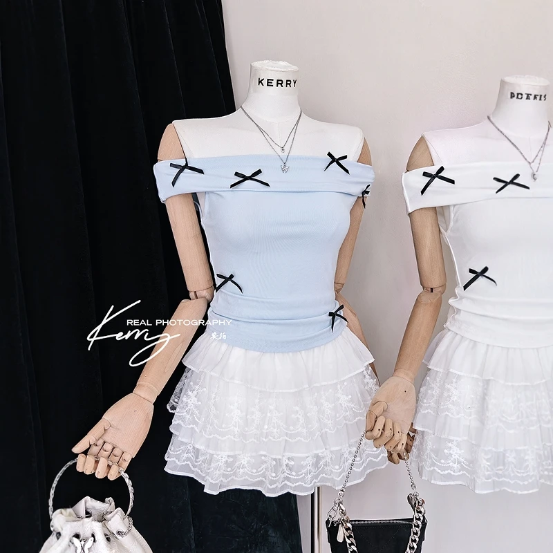 Kerry套装 花衔秘境 气质新款设计百搭日常修身显瘦上衣女夏半裙