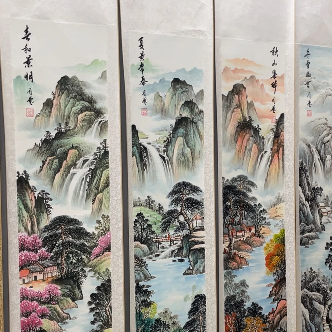 国画老师手笔手绘作品y