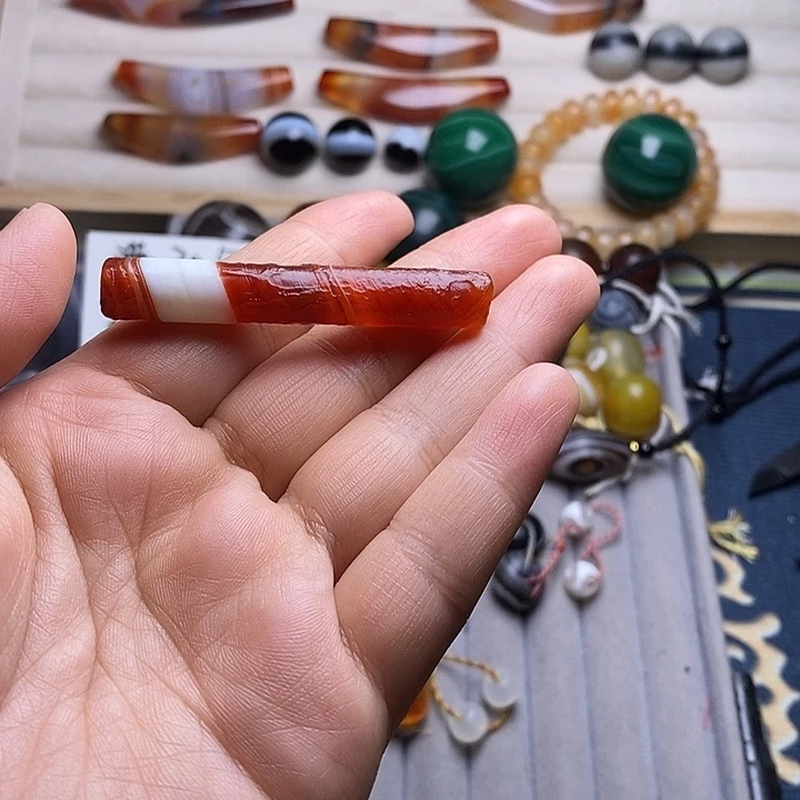 @****玛瑙/玉髓合金颈饰