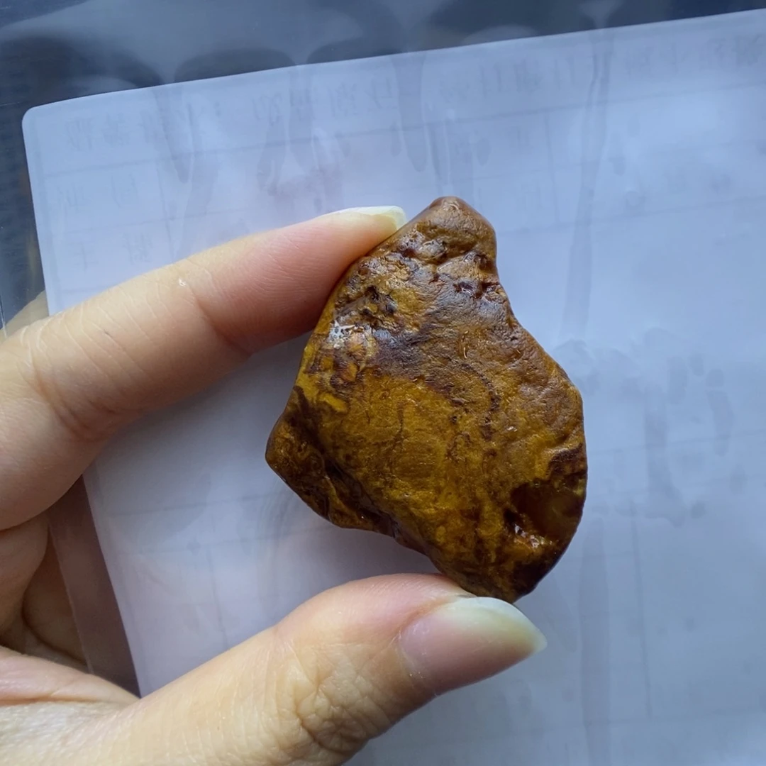 未镶嵌定制蜜蜡郎