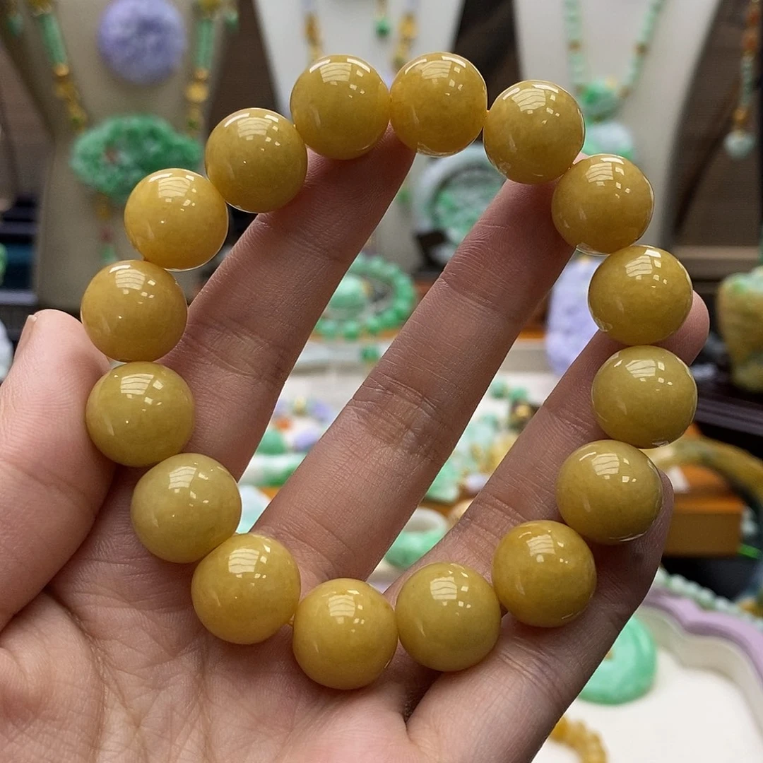 颈饰未镶嵌翡翠手链