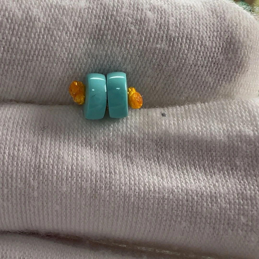 未镶嵌绿松石隔片6mm