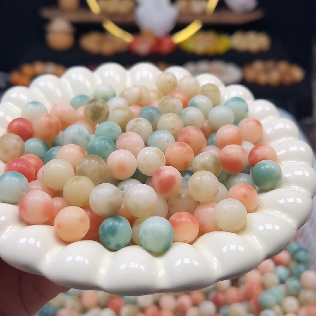 手串菩提根/象牙果卡12非料花皮110颗