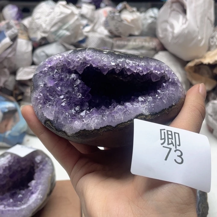 未镶嵌珠宝半成品紫晶丽**品