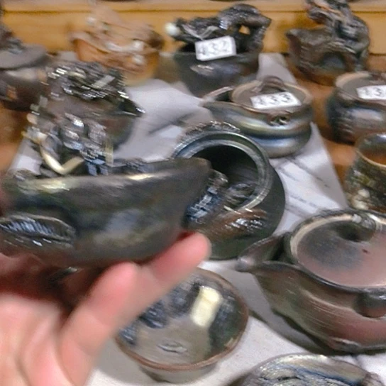 瓷片走***路微瑕的杯子的