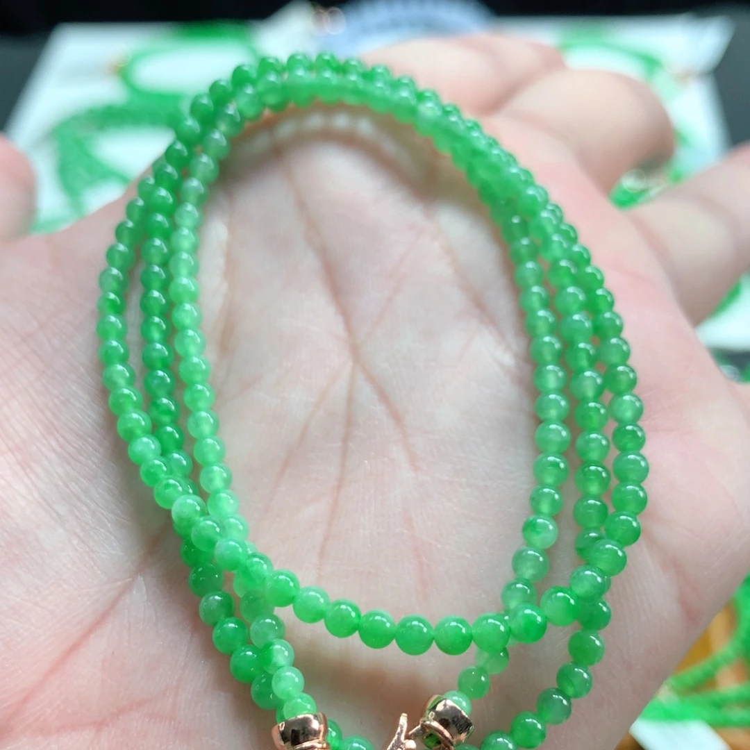 翡翠未镶嵌手链翡翠