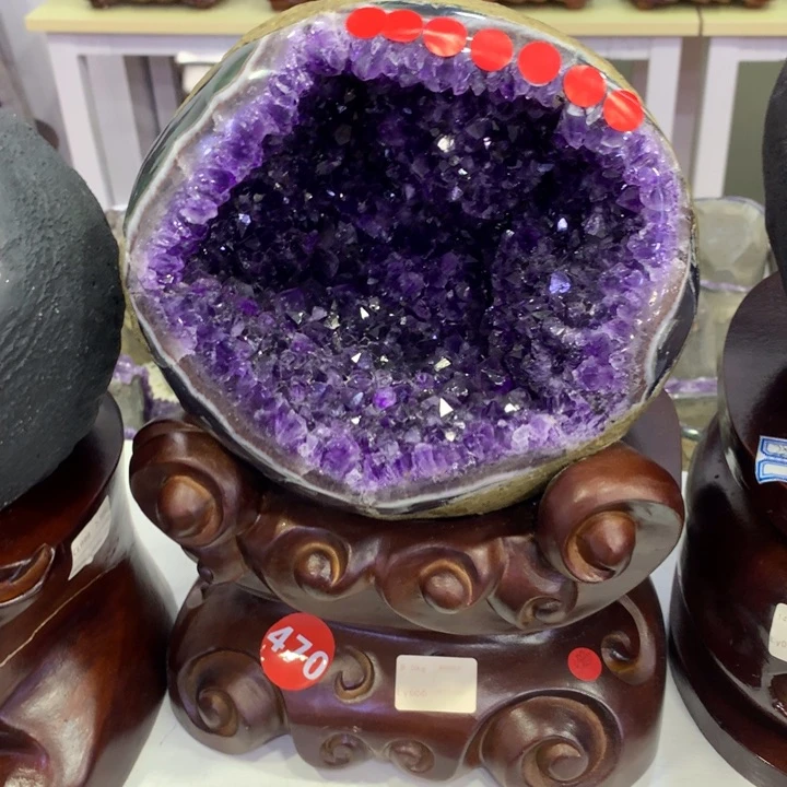 紫晶大型摆件（非配饰）未镶嵌