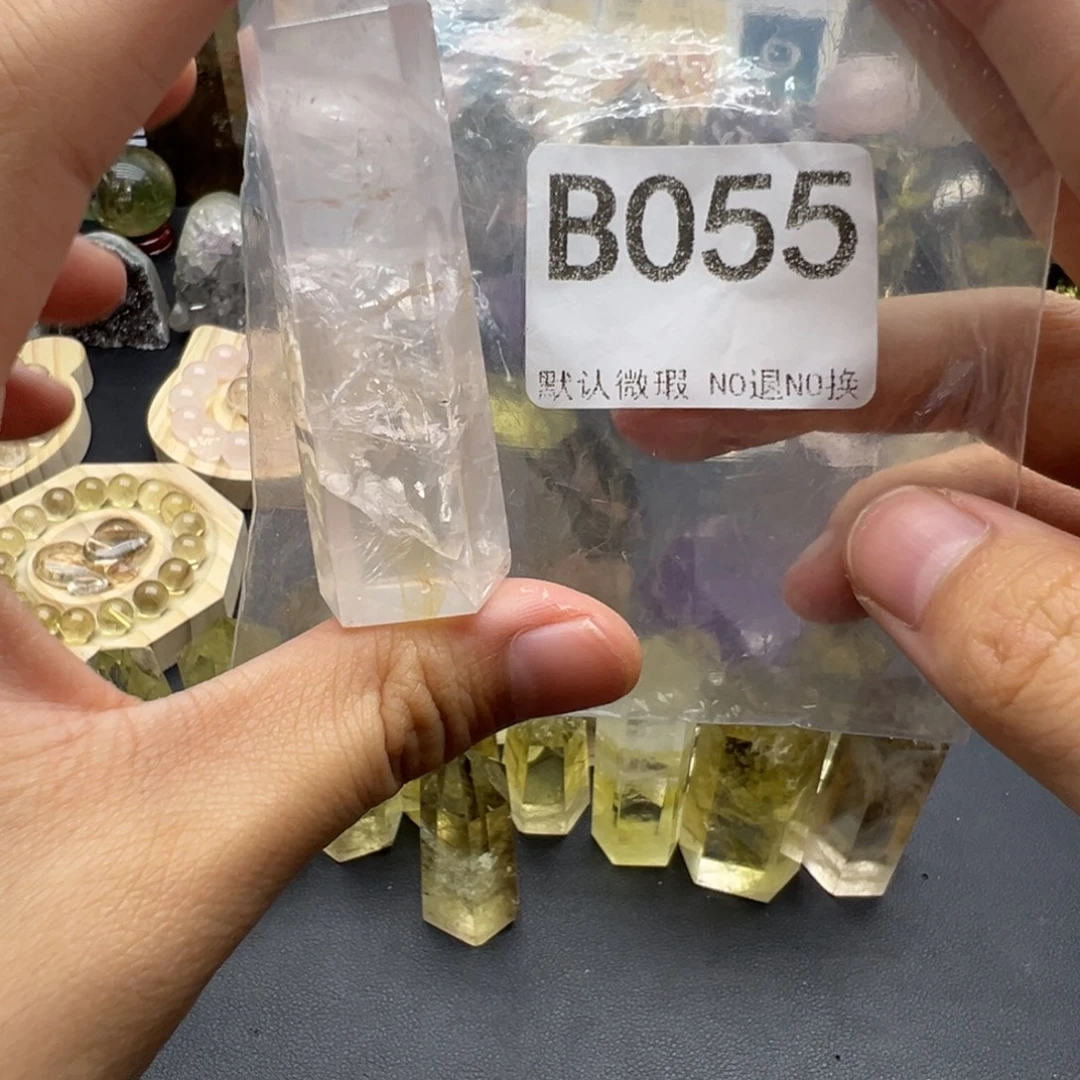 水晶天然水晶半成品未镶嵌默认微瑕