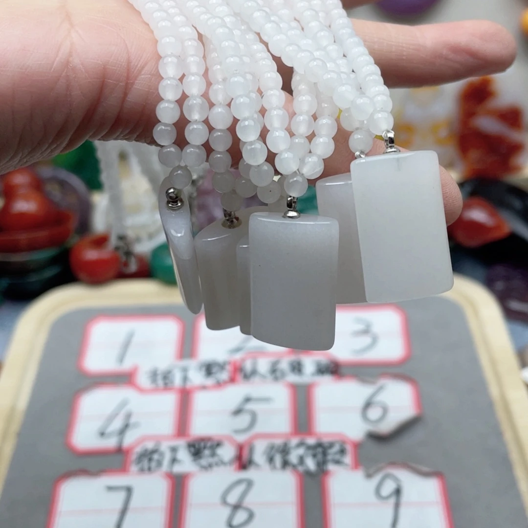 玛瑙/玉髓颈饰合金笑*