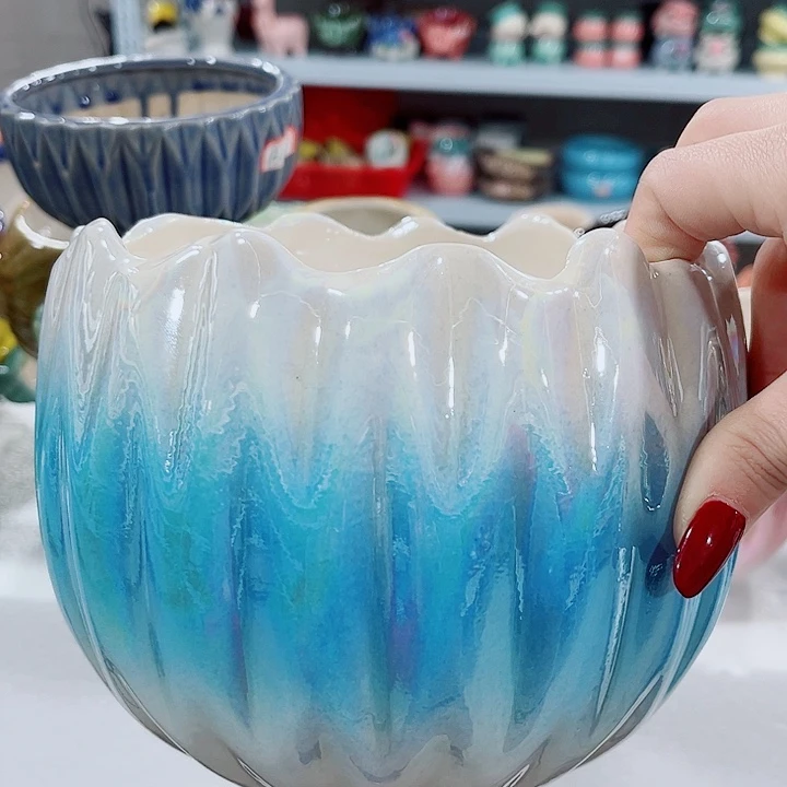 多肉陶瓷花盆满10元包邮