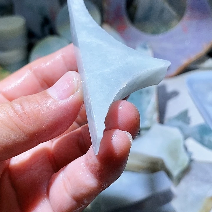 散珠翡翠边角料108