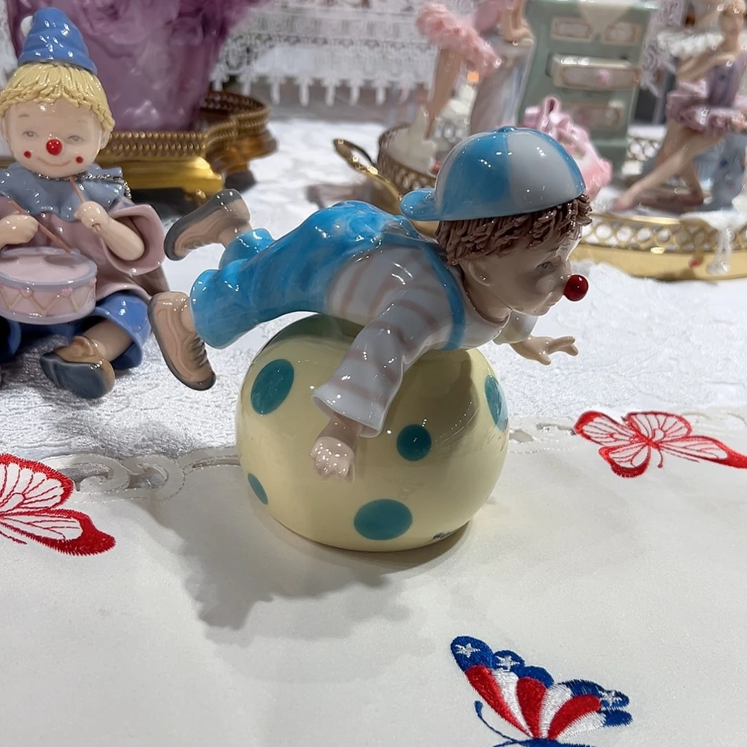 陶瓷0304新款骨瓷小丑娃娃