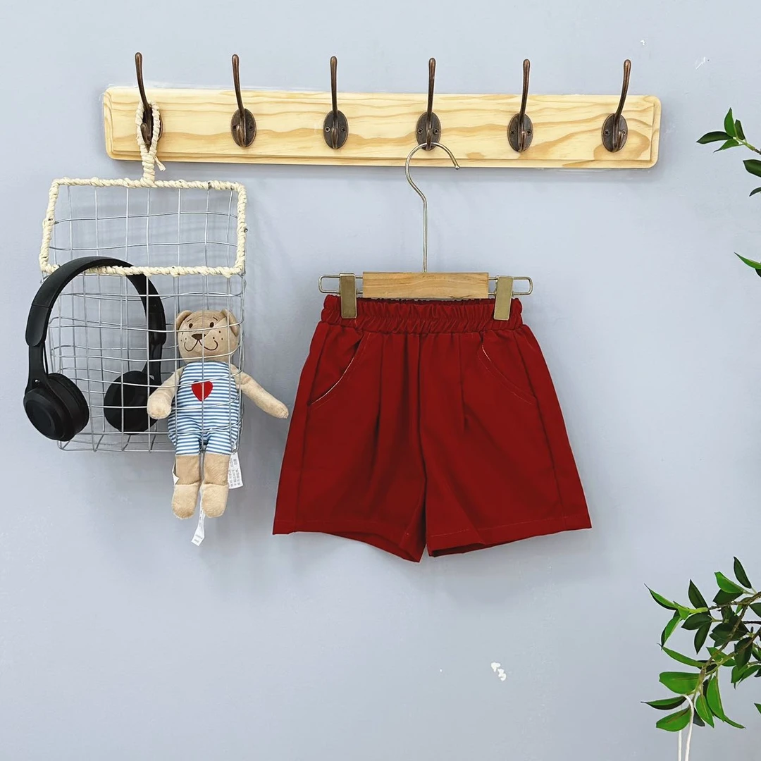 313高端专享夏款短裤红色