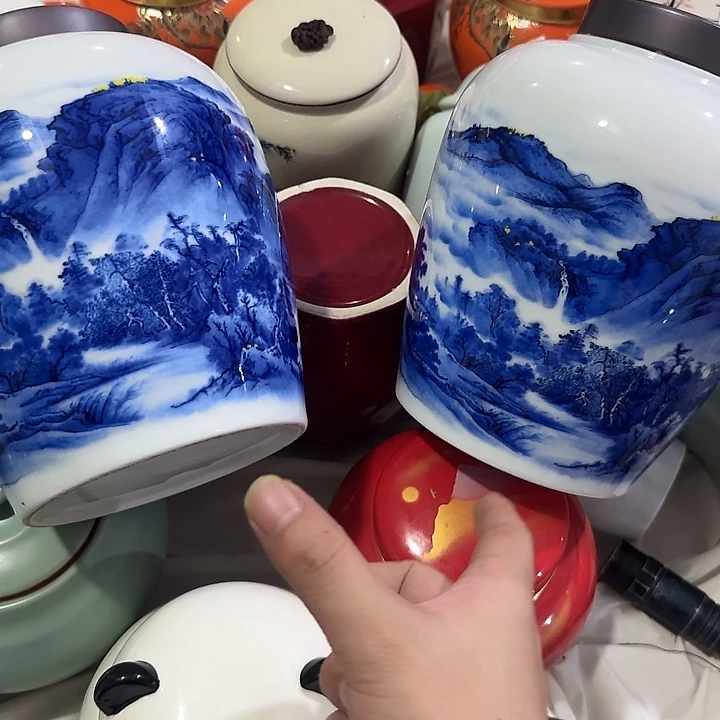 茶叶罐储物罐密封罐！