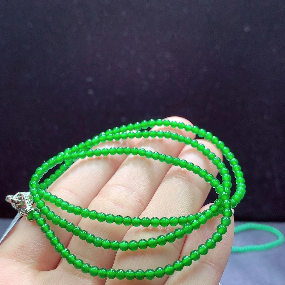 翡翠手链未镶嵌项链