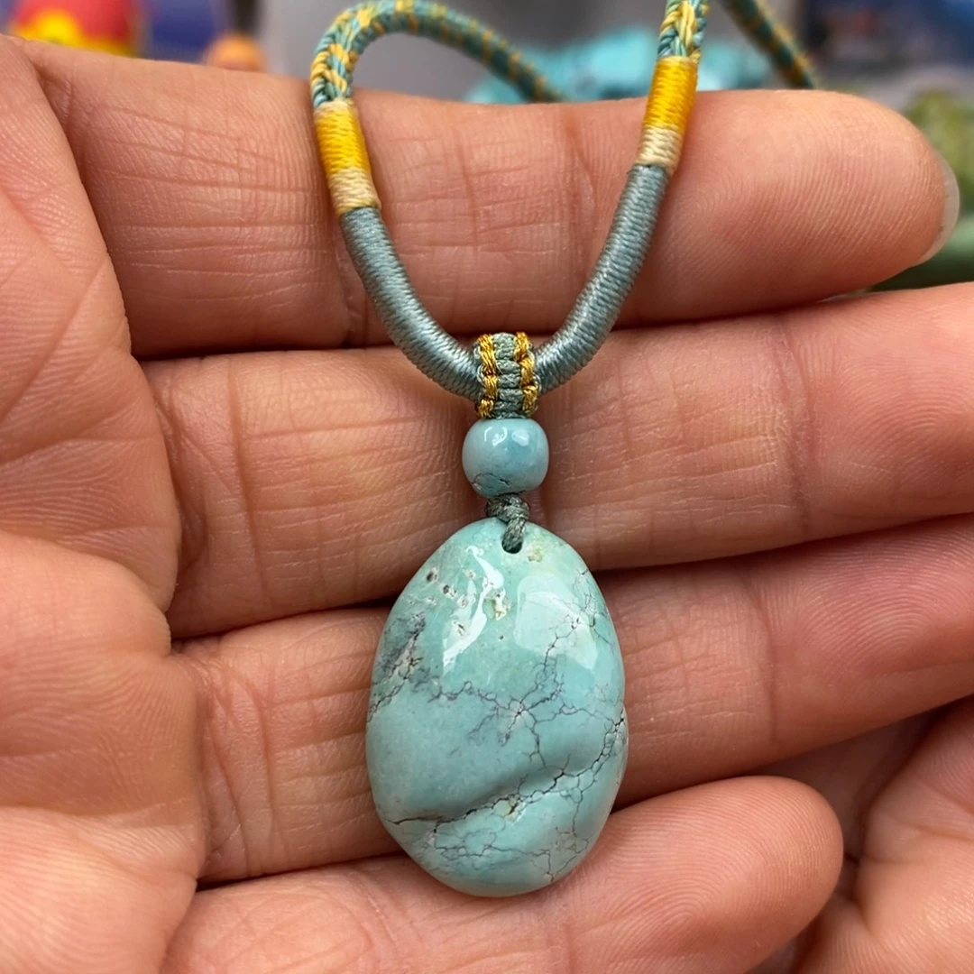 绿松石未镶嵌珠宝半成品