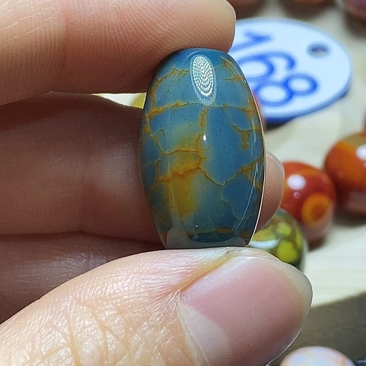 骑***浪玛瑙/玉髓未镶嵌颈饰