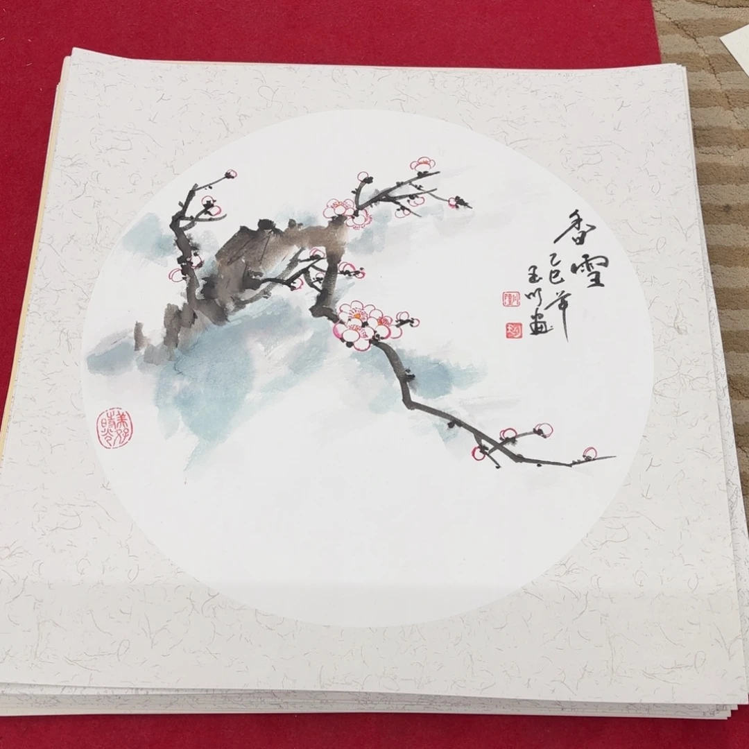 国画花鸟等多种鸟类和