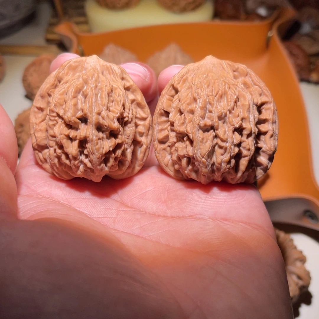 把件文玩核桃43堂虎