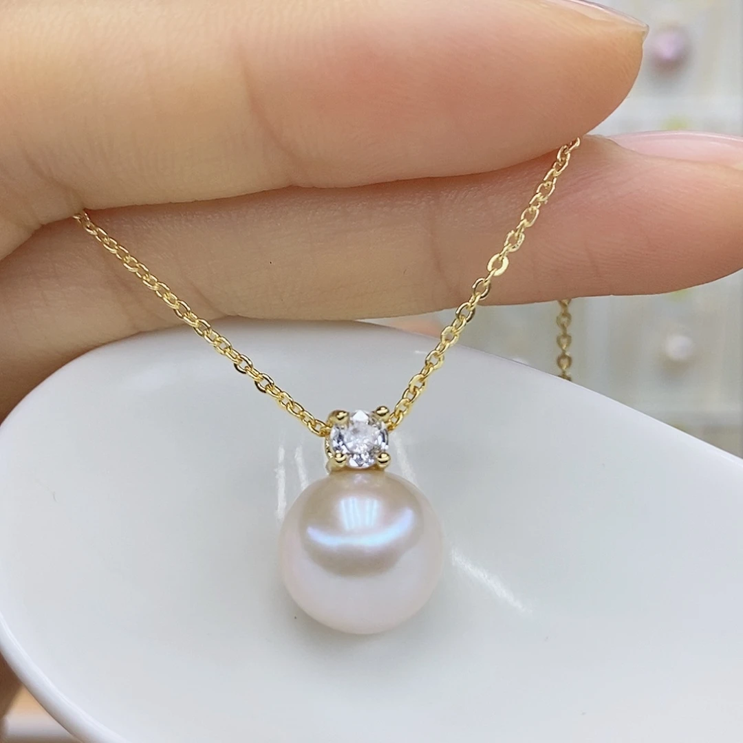 合金吊坠(赠链)淡水珍珠