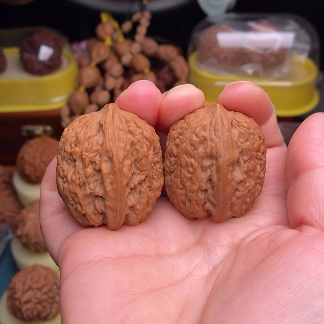 吊坠文玩核桃35滚石