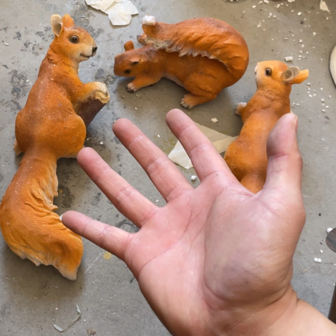 【闪购商品】树脂三只松鼠挂件