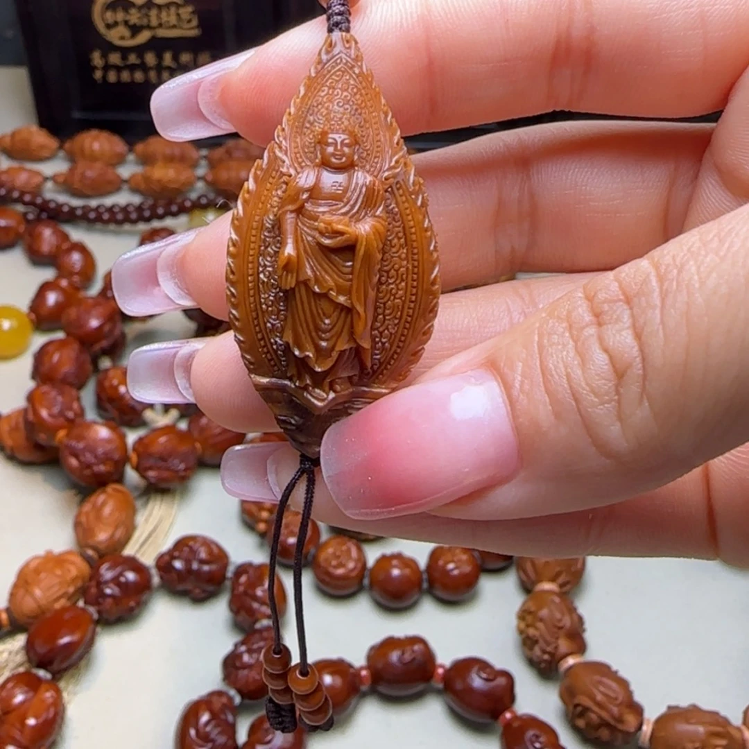 【闪购商品】橄榄核手串/手链晓*橄榄核阿弥陀佛单子