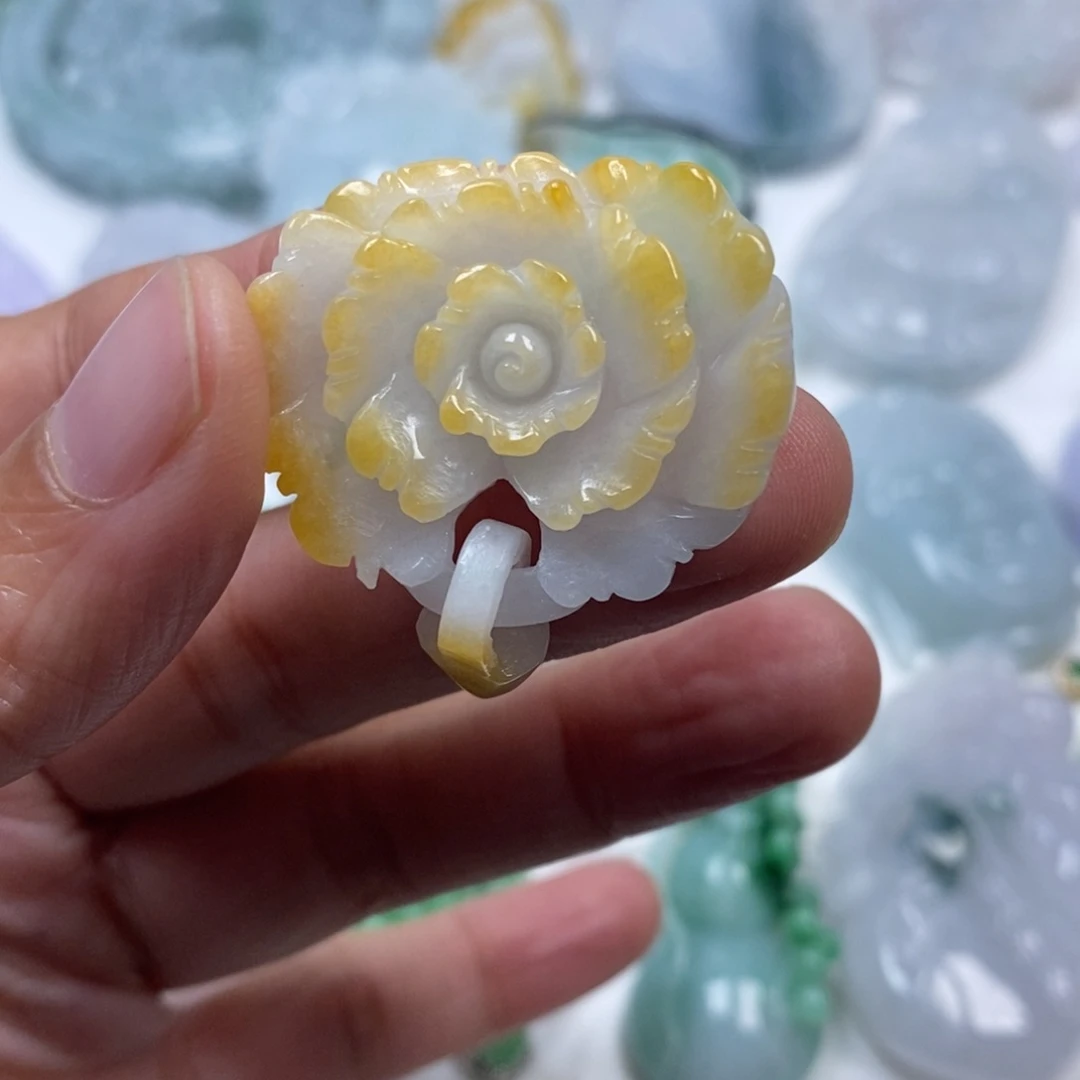 颈饰未镶嵌翡翠翡翠