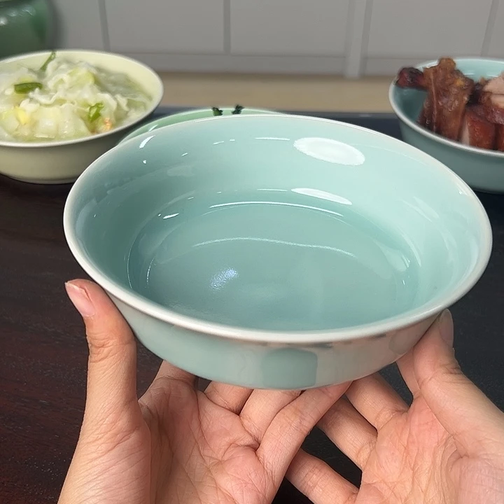 龙泉云间青瓷小米茶器