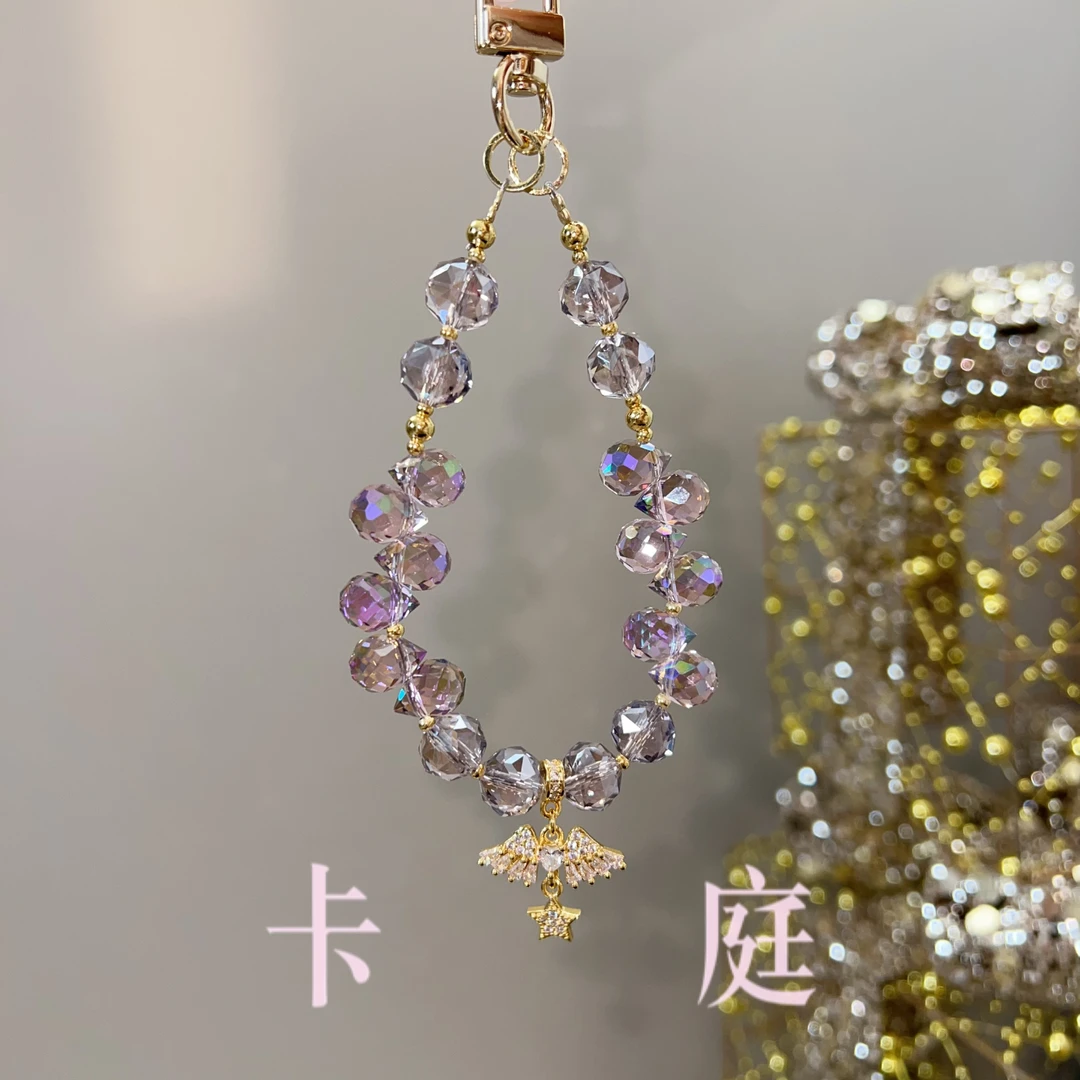 尤米饰品 卡庭原创精致百搭手机链  K1985