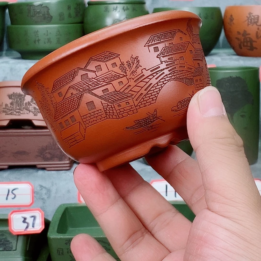 紫砂花盆你也要照顾