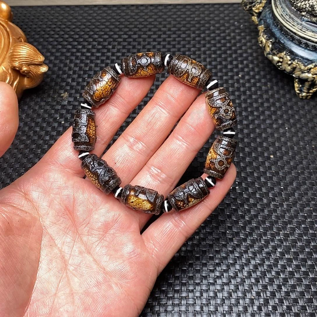 玛瑙/玉髓手链未镶嵌光***?