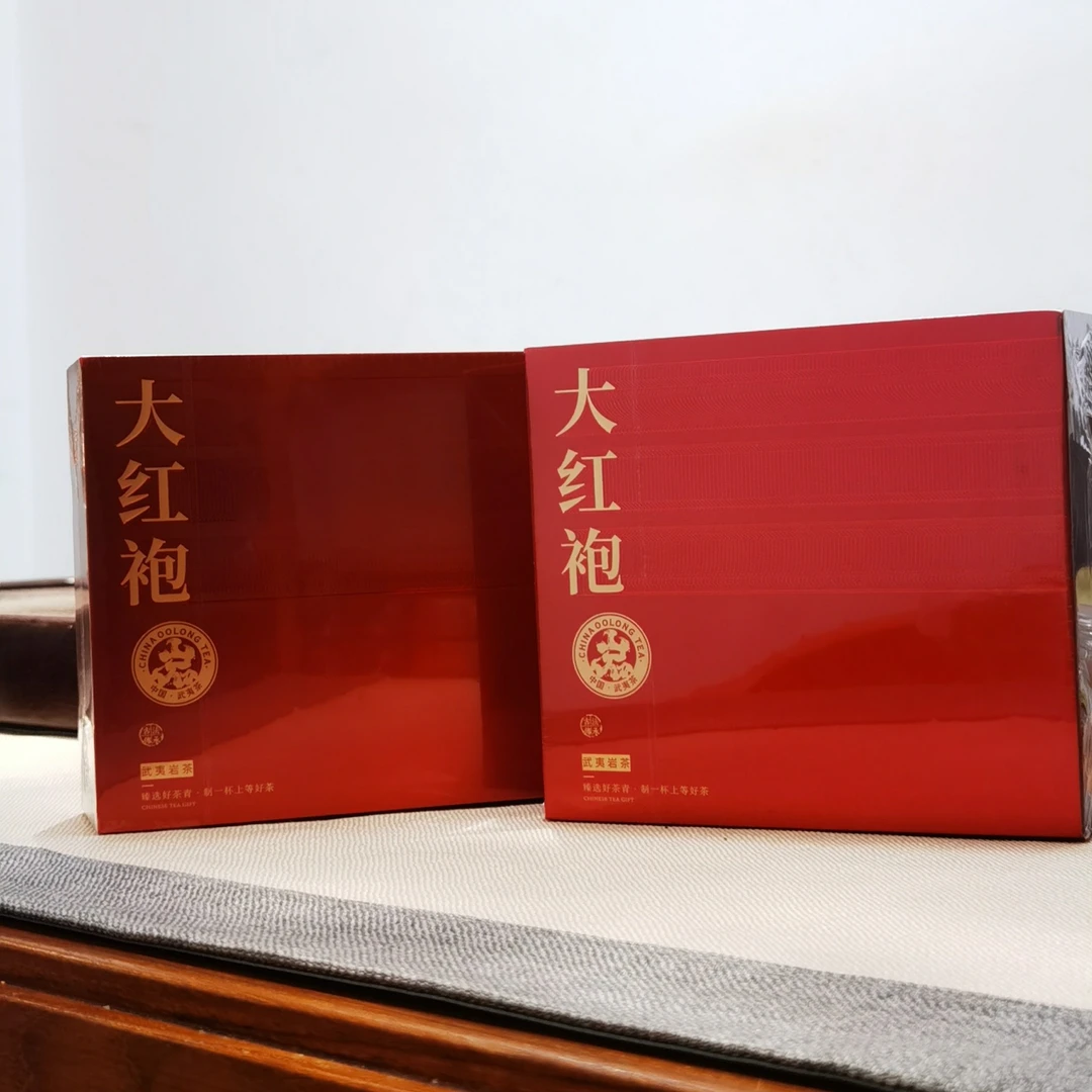 武夷山传承花香名茶-----大红袍（100克*2盒） 配手提袋  七泡留香