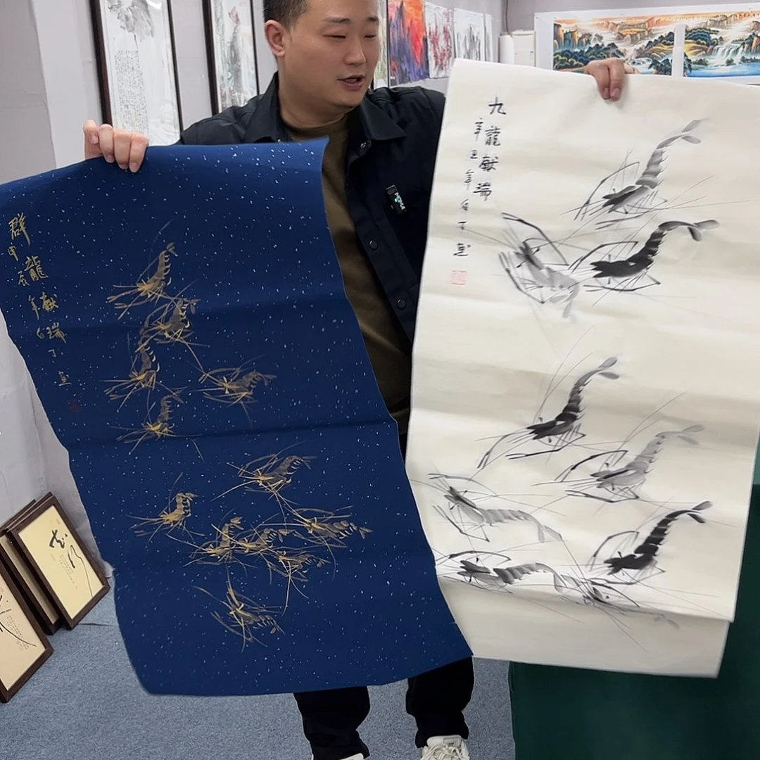 国画宣纸国画作品纯手绘