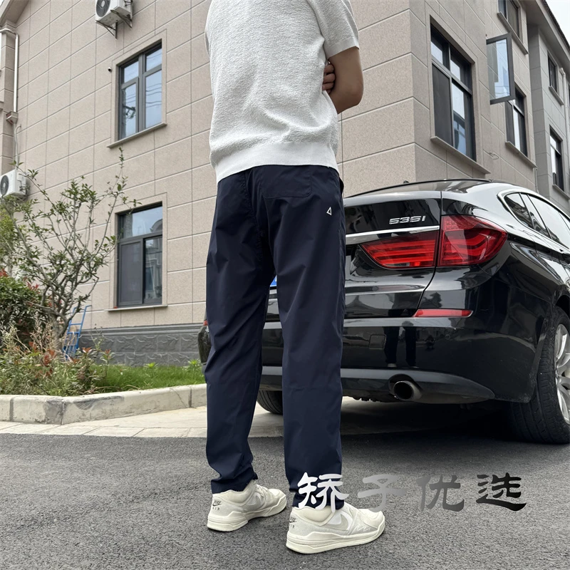 日单！山系户外夏季薄款简约速干透气微弹休闲直筒裤-8319