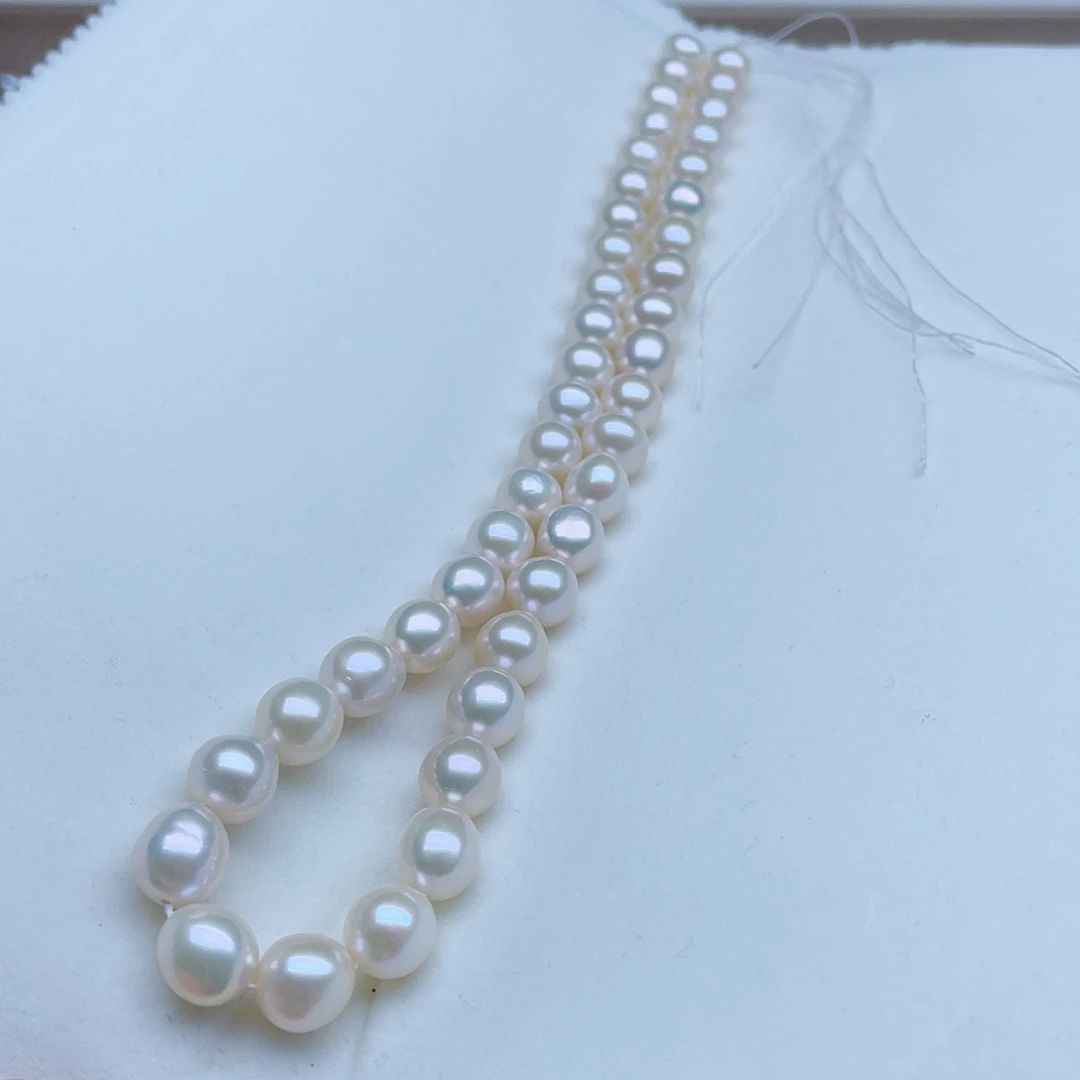 淡水珍珠颈饰银S925镶嵌