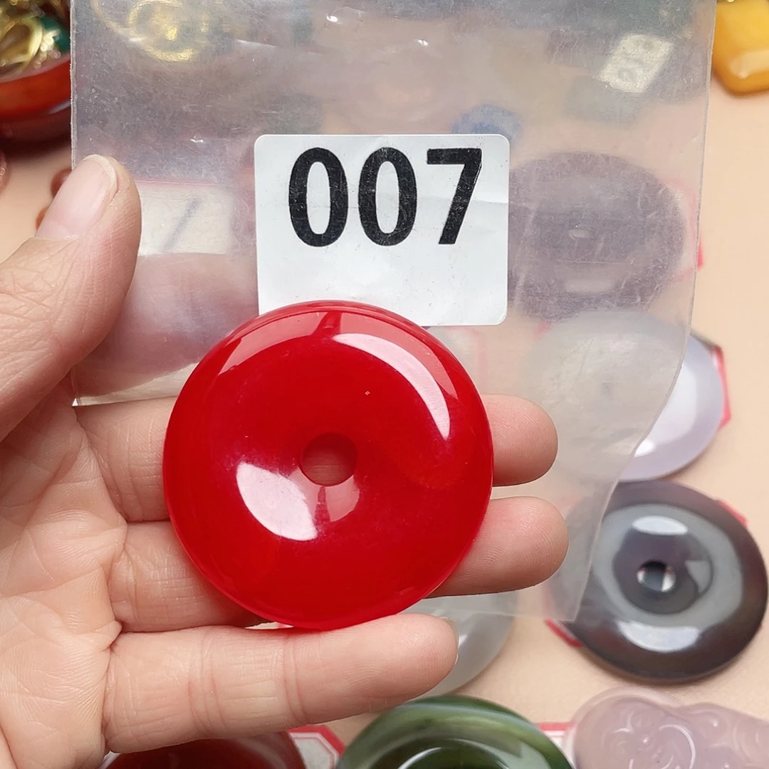 合金颈饰玛瑙/玉髓连*